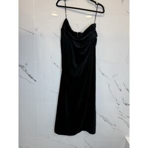 NWT RALPH LAUREN Gown Sz 6 Velour Velvet Silk Lined maxi holiday Strapless $698